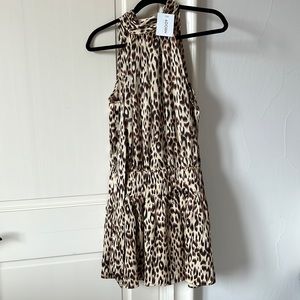 Cheetah Print Dress
